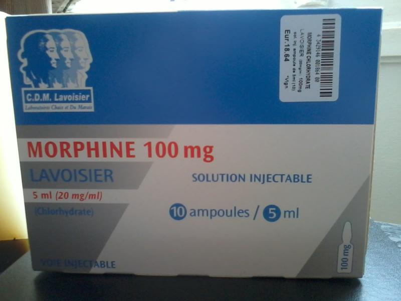 morphine ampoule lavoisier boite morphine ampoule lavoisier boite