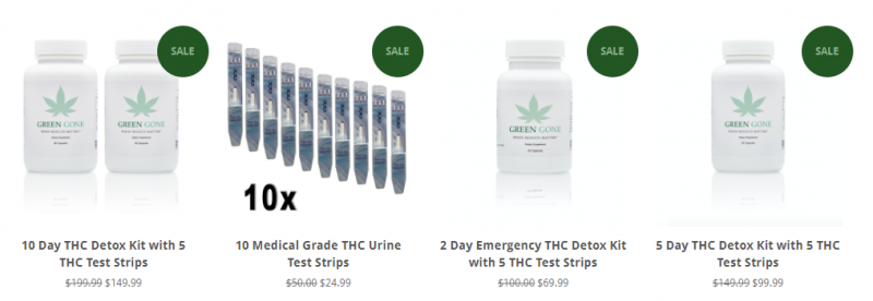 Kit d\u00e9tox pour \u00e9liminer le THC du corps en 2 jours \/ PsychoACTIF