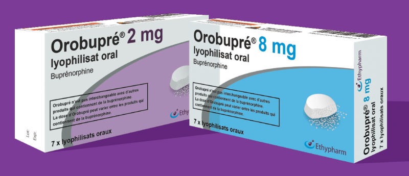 Orobupré 2mg et 8mg Orobupré 2mg et 8mg