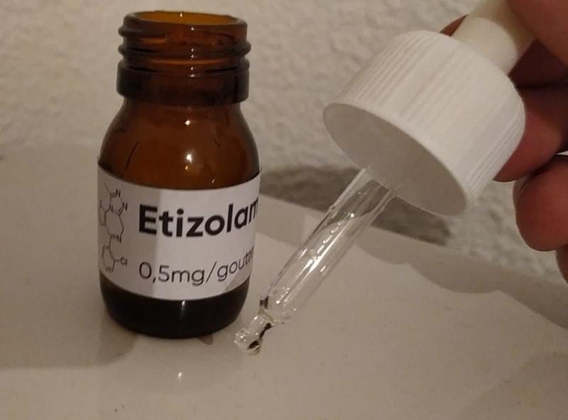 Flacon d Etizolam