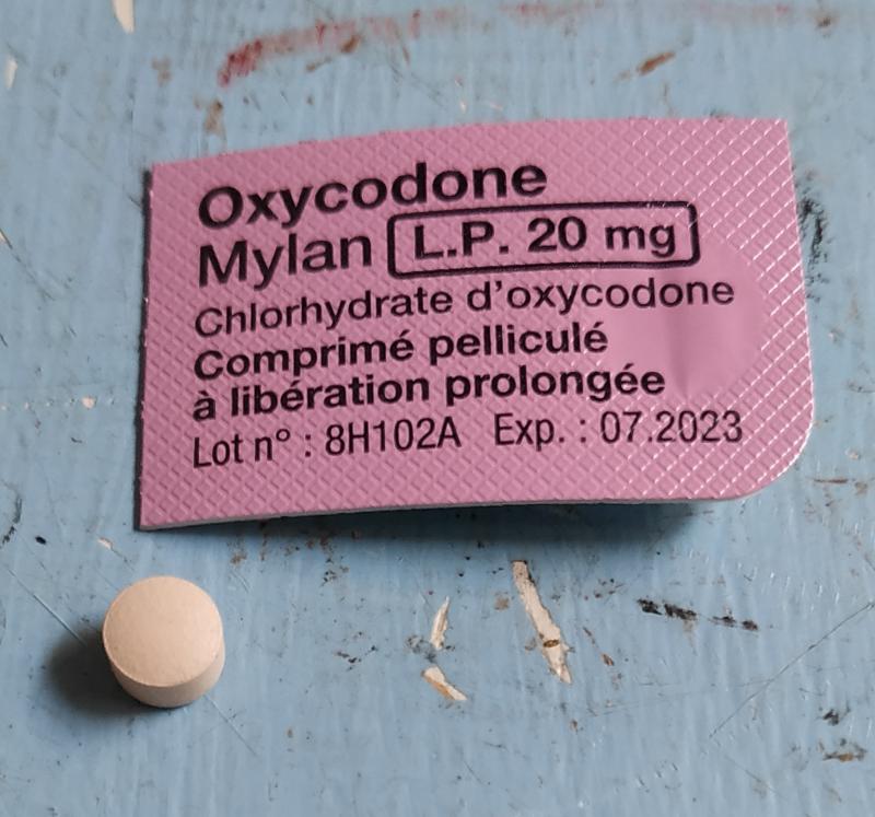 Oxycodone L.P. 20 mg