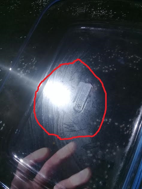 Résidu huileu transparent Résidu huileu transparent