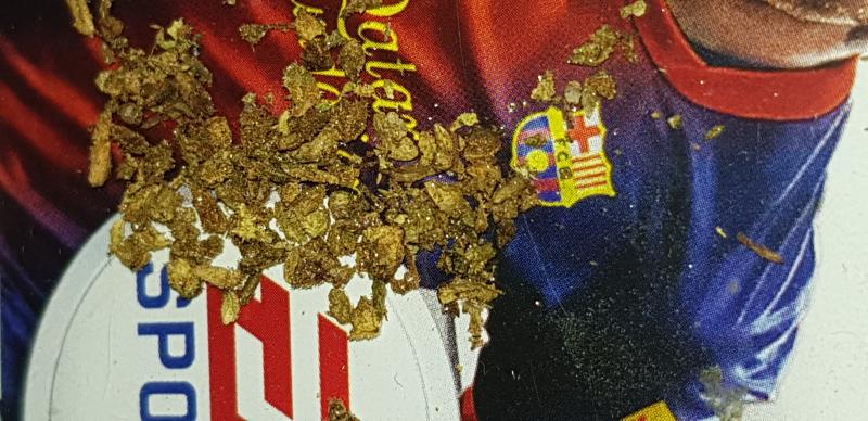 weed vaporisée avec flash