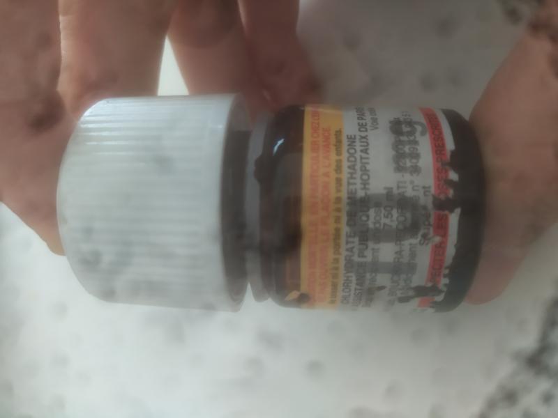 Flacon de 10mg de méthadone