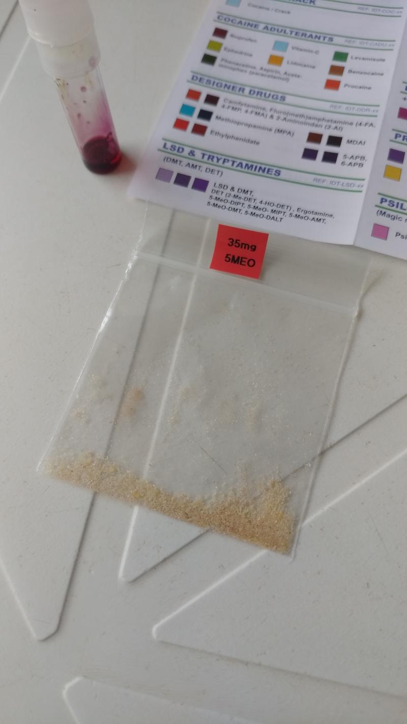5MeO DMT + Test