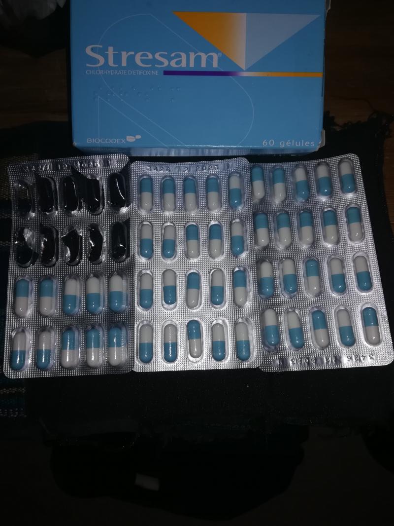 Stressam 50mg (chloridrate d etifoxyne) Stressam 50mg (chloridrate d etifoxyne)