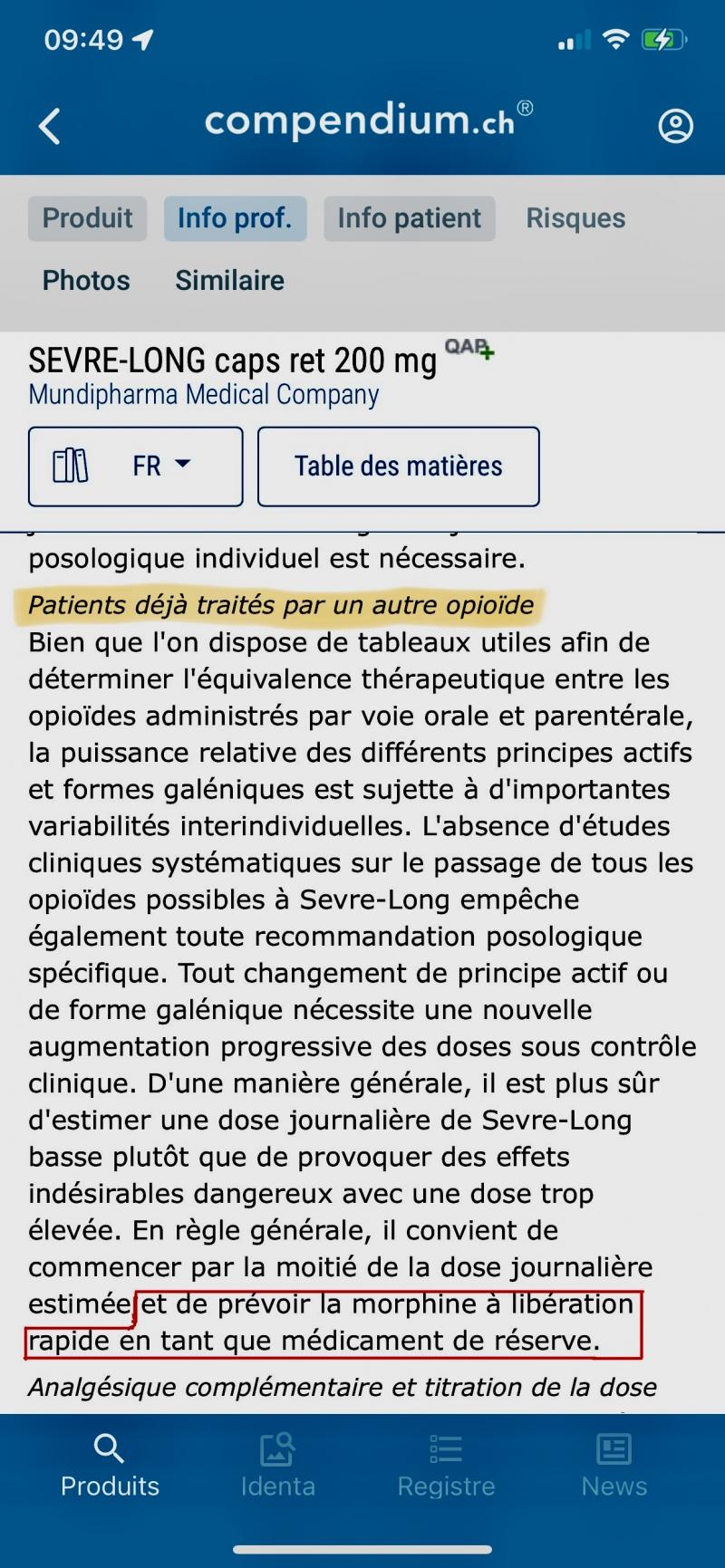 Info du fabricant Info du fabricant