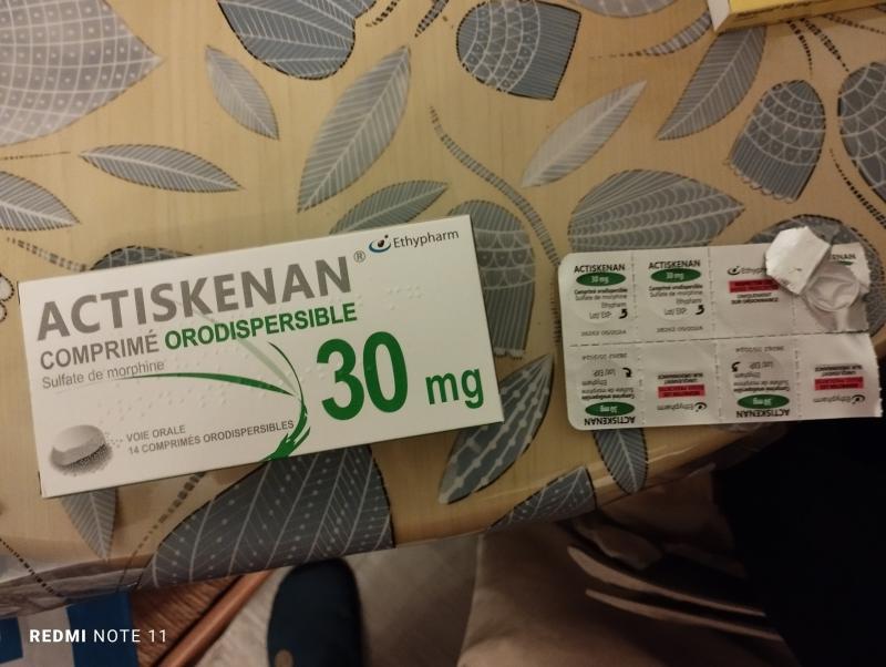 Actiskenan orodispersible