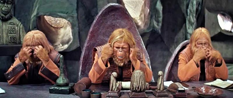 j entend rien voit rien ecoute rien