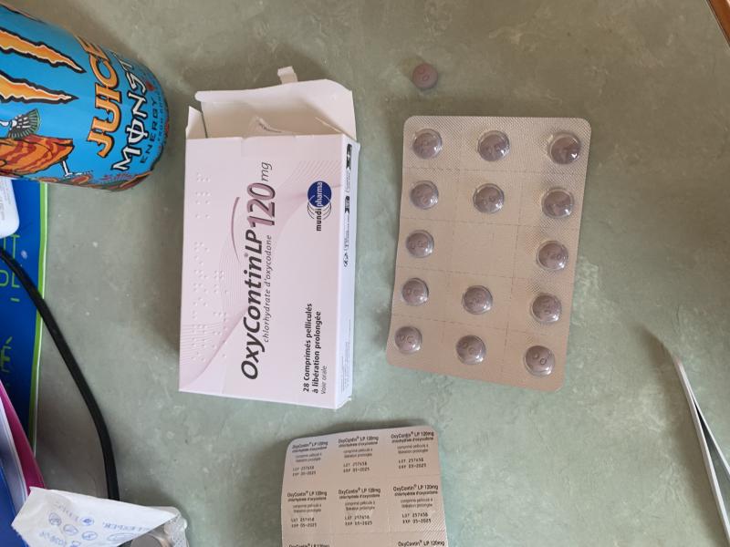 Boîte OxyContin