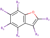 Molécule de Benzofuran